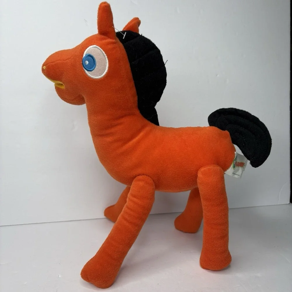 Vintage Prema Toys Gumby Orange Pokey The Horse 17